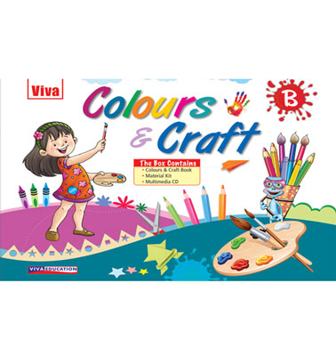 Viva COLOURS & CRAFT B (With Material & CD)